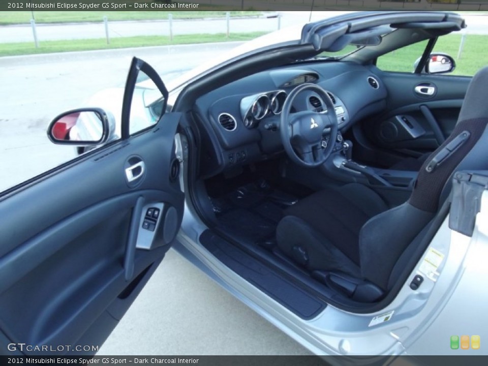 Dark Charcoal Interior Photo for the 2012 Mitsubishi Eclipse Spyder GS Sport #71173155