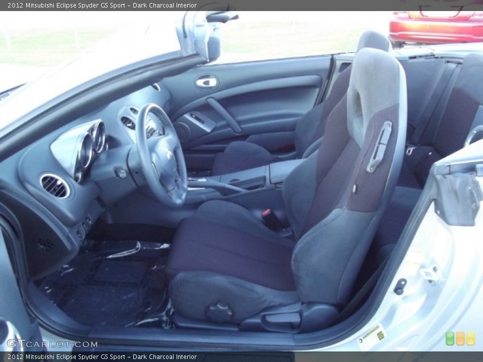 Dark Charcoal Interior Photo for the 2012 Mitsubishi Eclipse Spyder GS Sport #71173164