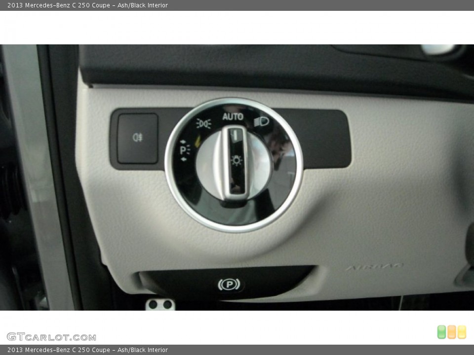 Ash/Black Interior Controls for the 2013 Mercedes-Benz C 250 Coupe #71174748