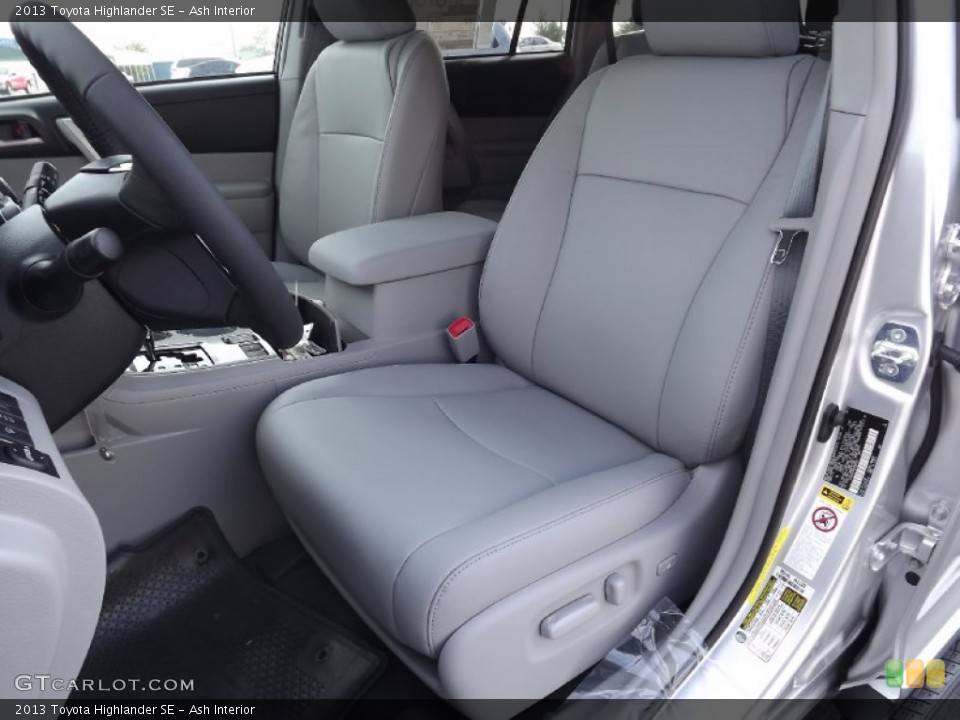 Ash Interior Front Seat for the 2013 Toyota Highlander SE #71175383