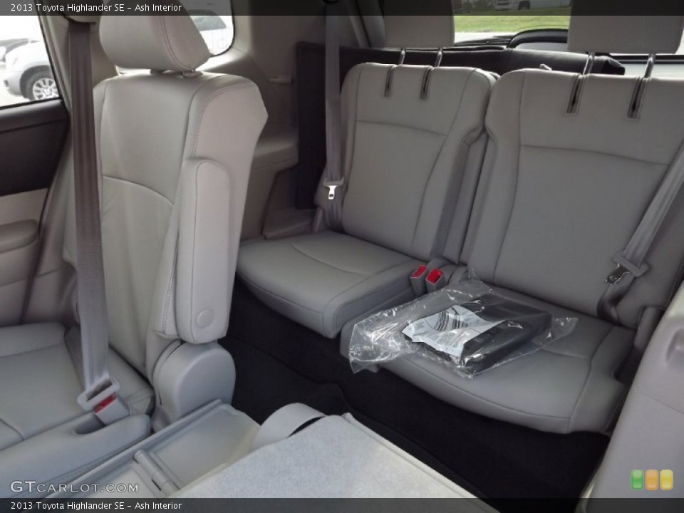 Ash Interior Rear Seat for the 2013 Toyota Highlander SE #71175399