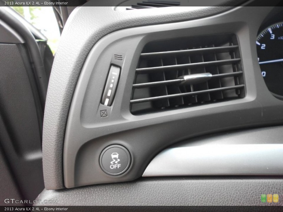 Ebony Interior Controls for the 2013 Acura ILX 2.4L #71176875