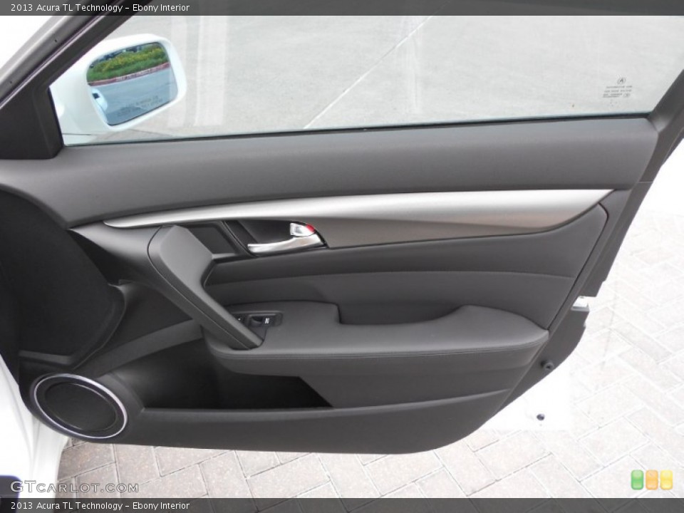 Ebony Interior Door Panel for the 2013 Acura TL Technology #71177001