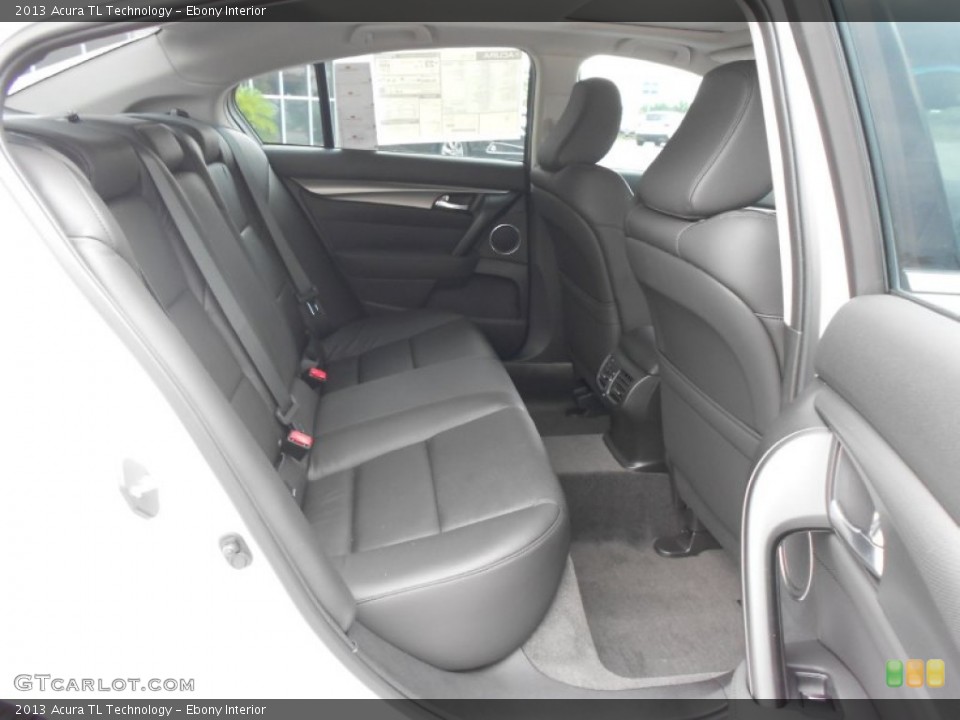Ebony Interior Photo for the 2013 Acura TL Technology #71177019