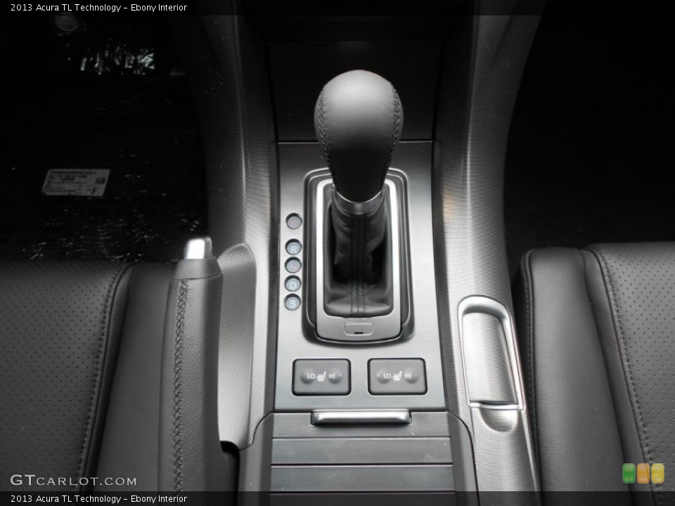 Ebony Interior Transmission for the 2013 Acura TL Technology #71177053