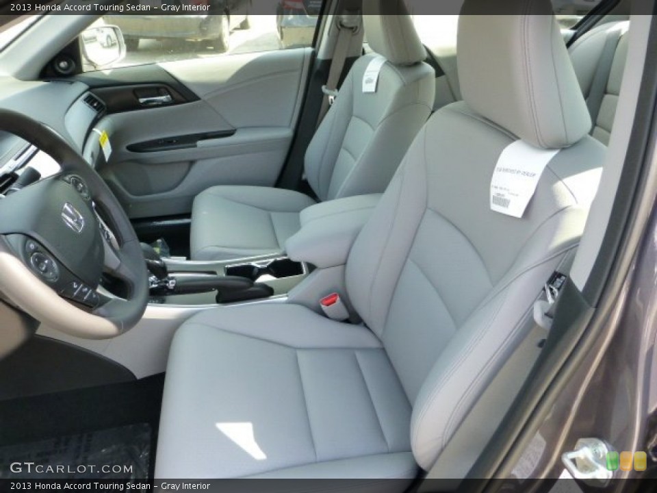 Gray Interior Photo for the 2013 Honda Accord Touring Sedan #71177979