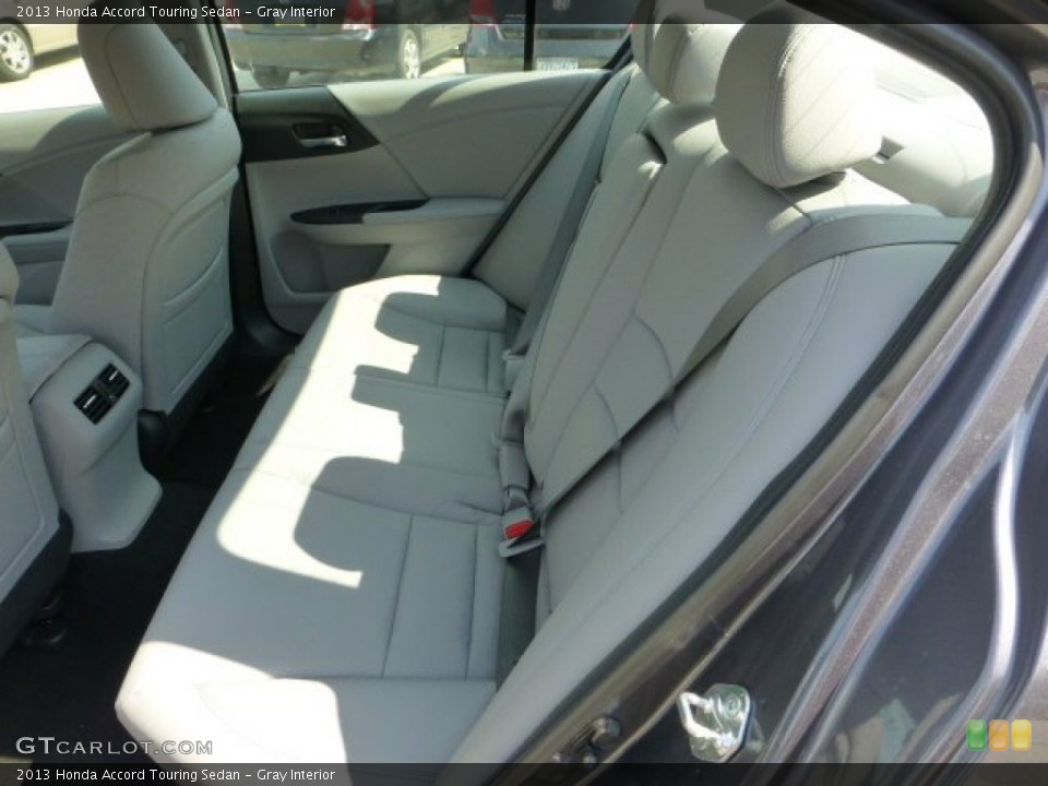 Gray Interior Rear Seat for the 2013 Honda Accord Touring Sedan #71177988