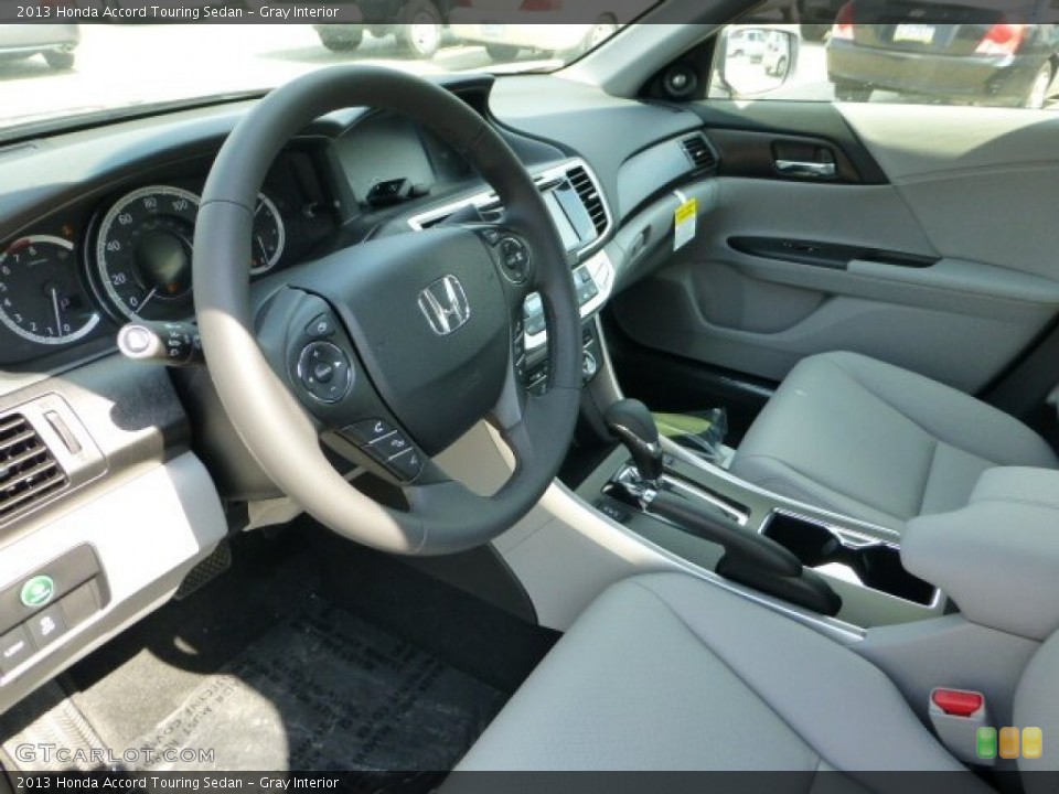 Gray Interior Photo for the 2013 Honda Accord Touring Sedan #71178021