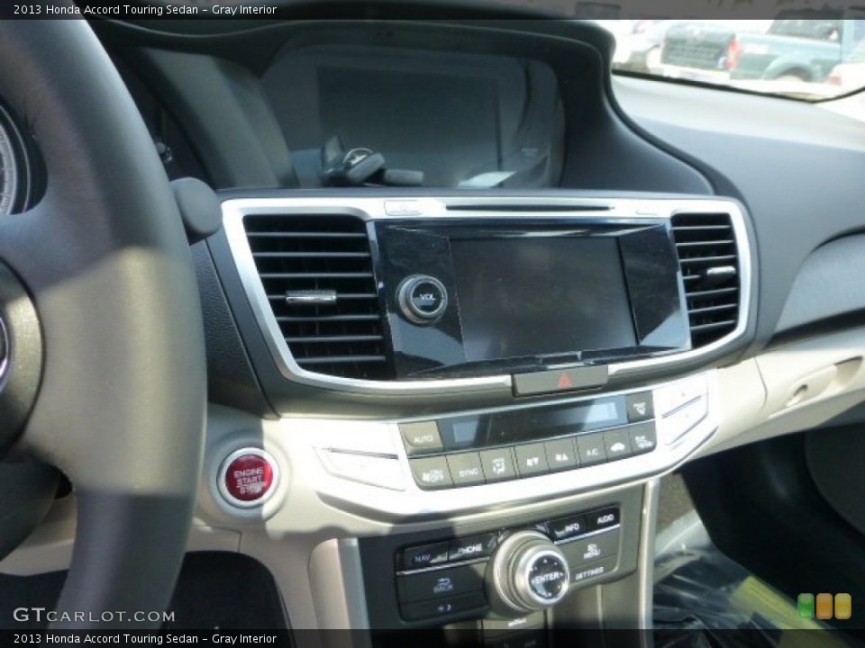 Gray Interior Controls for the 2013 Honda Accord Touring Sedan #71178045
