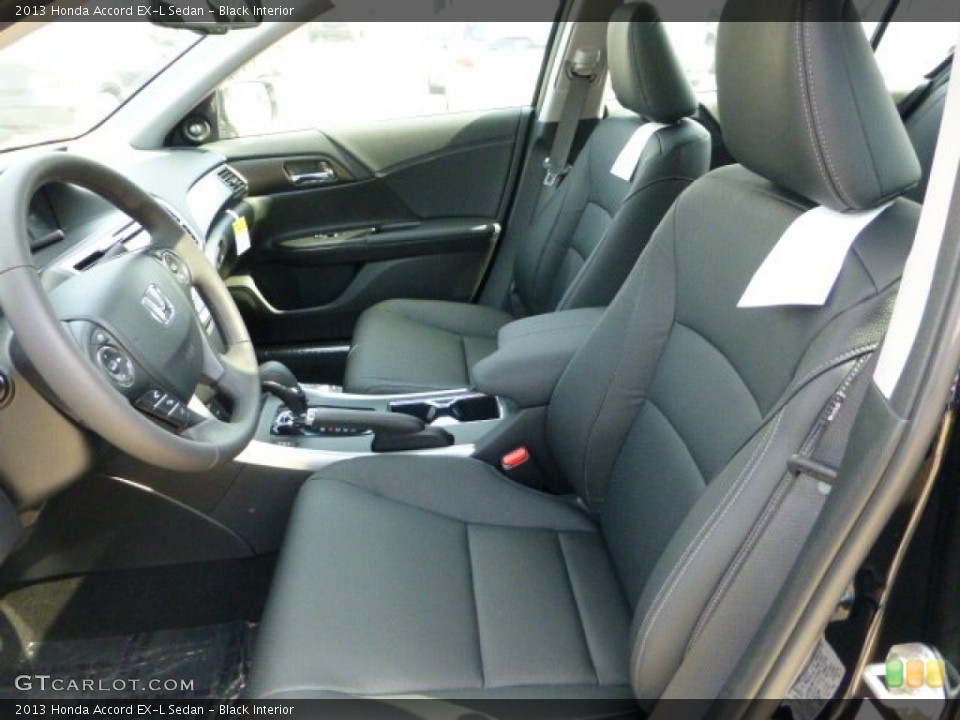 Black Interior Photo for the 2013 Honda Accord EX-L Sedan #71178320