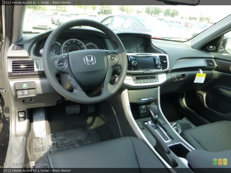 Black Interior Photo for the 2013 Honda Accord EX-L Sedan #71178336