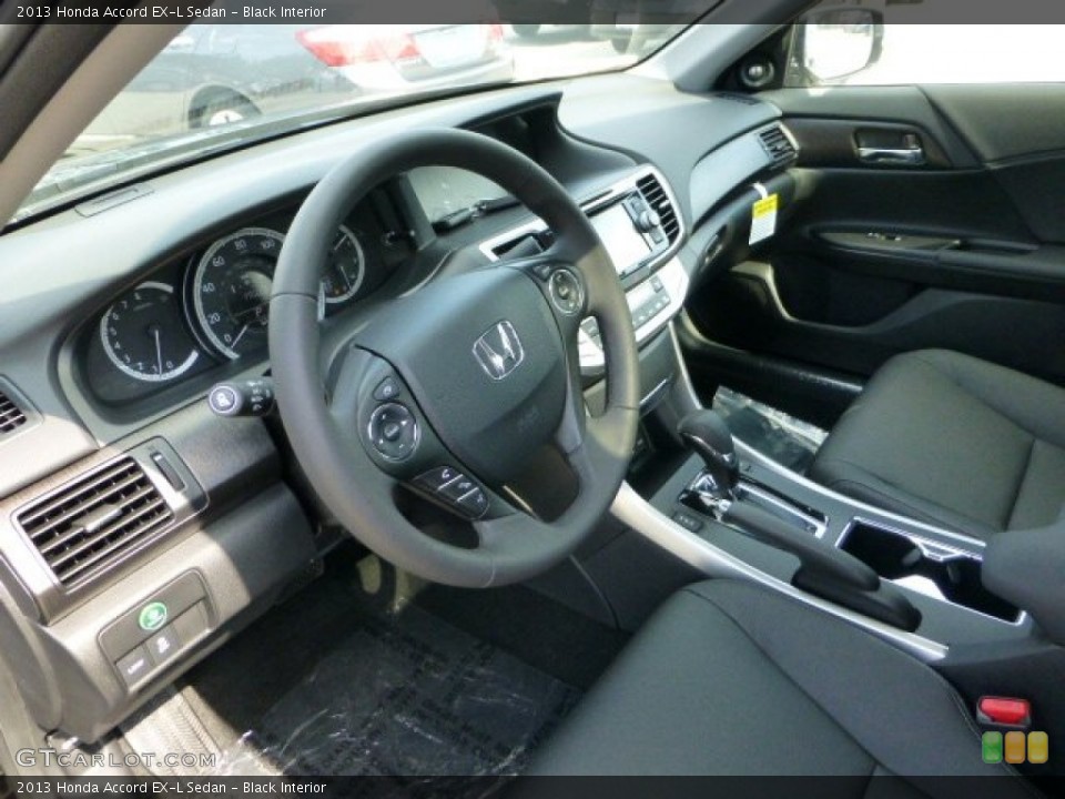 Black Interior Photo for the 2013 Honda Accord EX-L Sedan #71178360