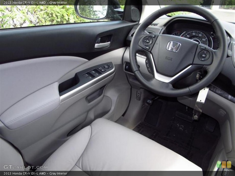 Gray Interior Photo for the 2013 Honda CR-V EX-L AWD #71179125