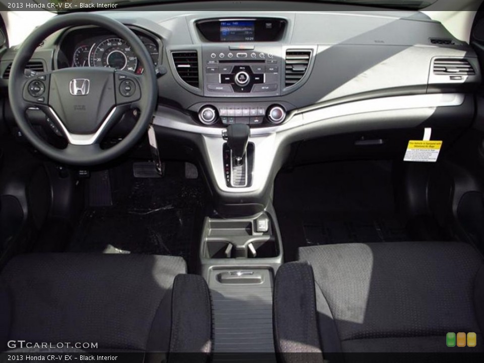Black Interior Dashboard for the 2013 Honda CR-V EX #71179341