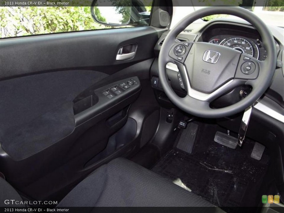 Black Interior Photo for the 2013 Honda CR-V EX #71179354