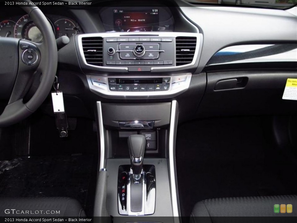 Black Interior Dashboard for the 2013 Honda Accord Sport Sedan #71179581