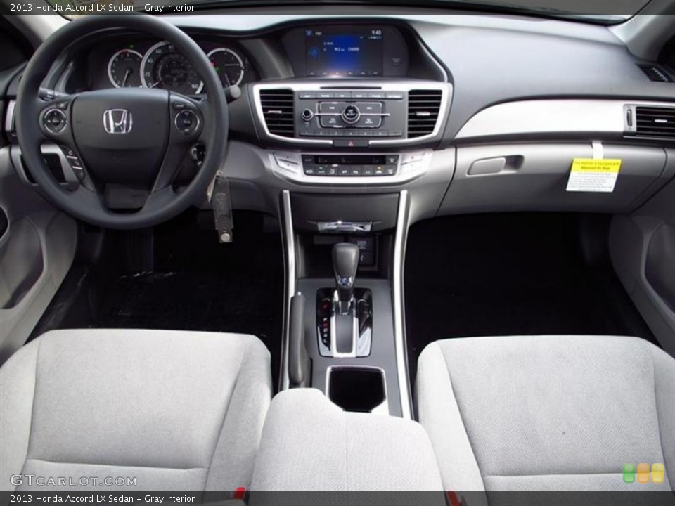 Gray Interior Dashboard for the 2013 Honda Accord LX Sedan #71179662