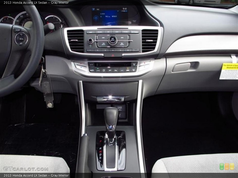 Gray Interior Dashboard for the 2013 Honda Accord LX Sedan #71179680