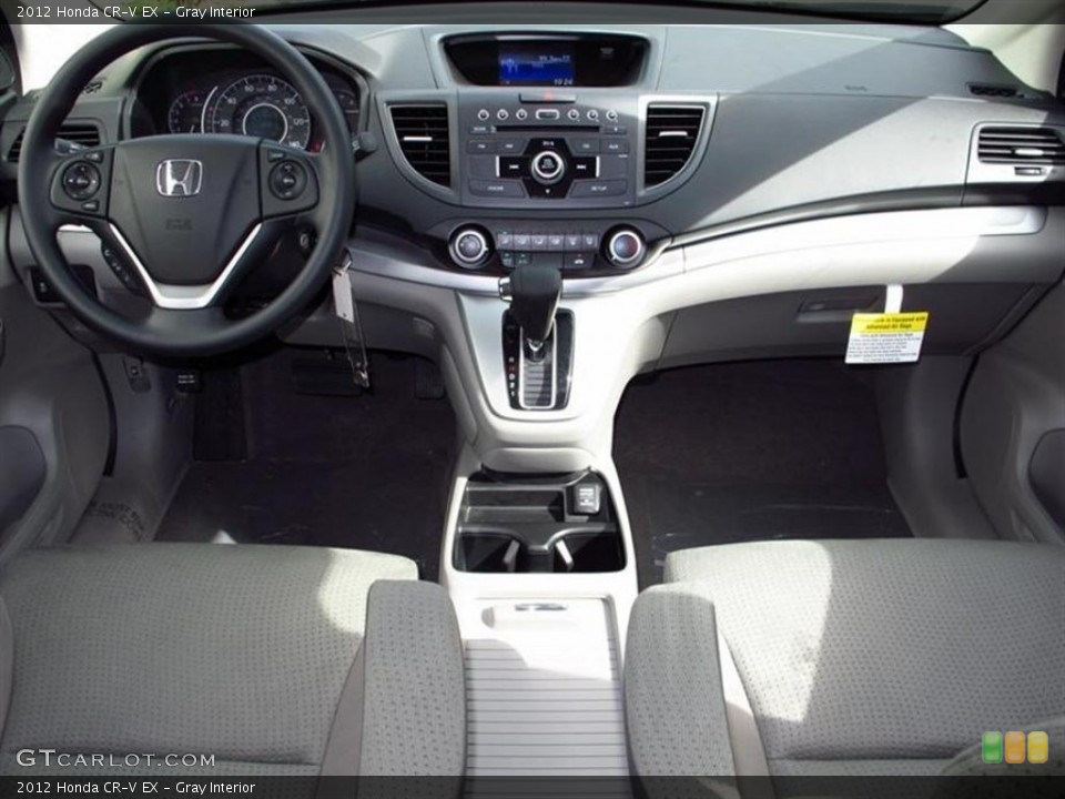 Gray Interior Dashboard for the 2012 Honda CR-V EX #71180181