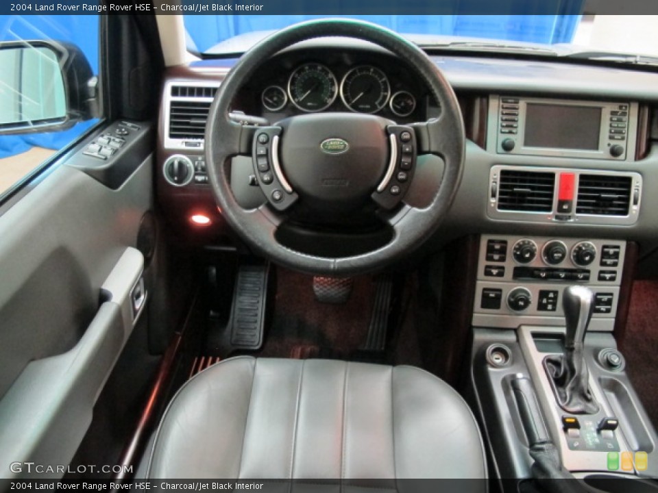 Charcoal/Jet Black Interior Dashboard for the 2004 Land Rover Range Rover HSE #71181606