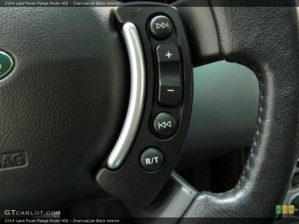 Charcoal/Jet Black Interior Controls for the 2004 Land Rover Range Rover HSE #71181696