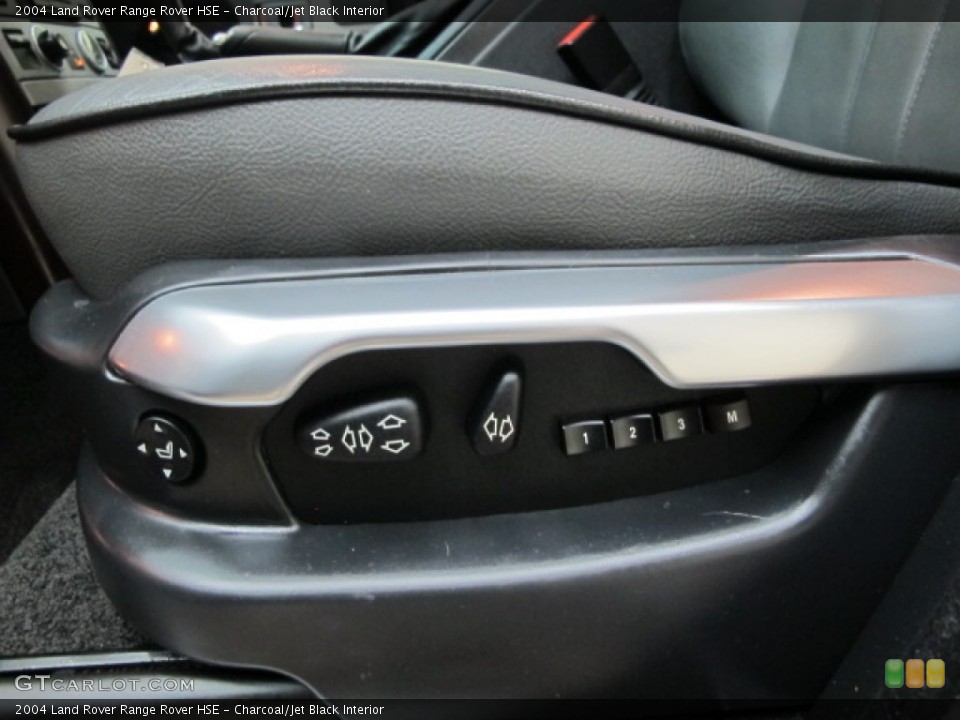 Charcoal/Jet Black Interior Controls for the 2004 Land Rover Range Rover HSE #71181738