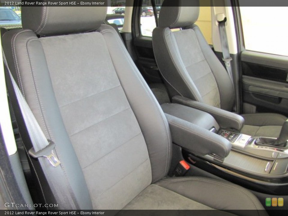 Ebony Interior Front Seat for the 2012 Land Rover Range Rover Sport HSE #71187583