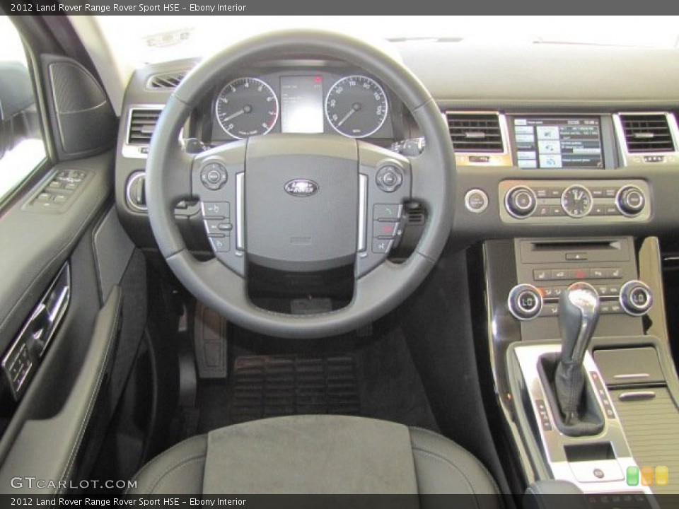 Ebony Interior Dashboard for the 2012 Land Rover Range Rover Sport HSE #71187661