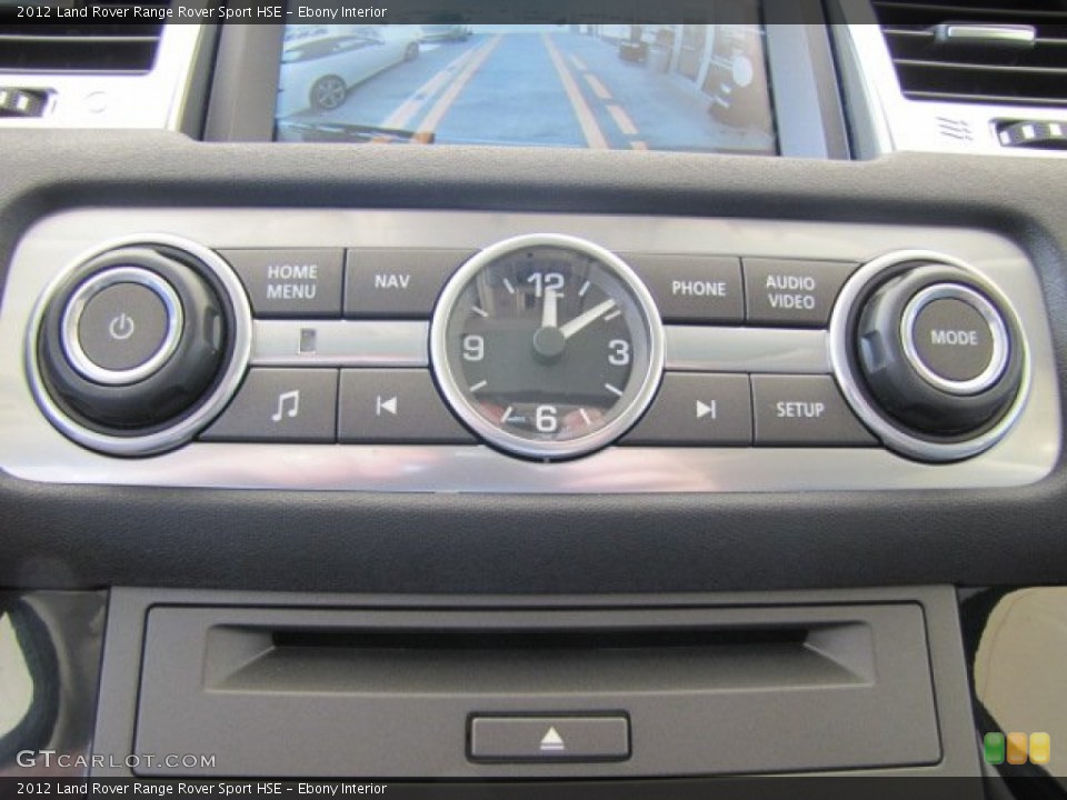 Ebony Interior Controls for the 2012 Land Rover Range Rover Sport HSE #71187775