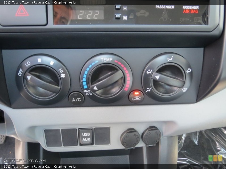 Graphite Interior Controls for the 2013 Toyota Tacoma Regular Cab #71188069