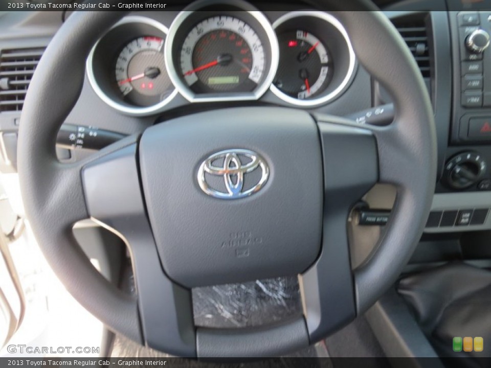 Graphite Interior Steering Wheel for the 2013 Toyota Tacoma Regular Cab #71188090