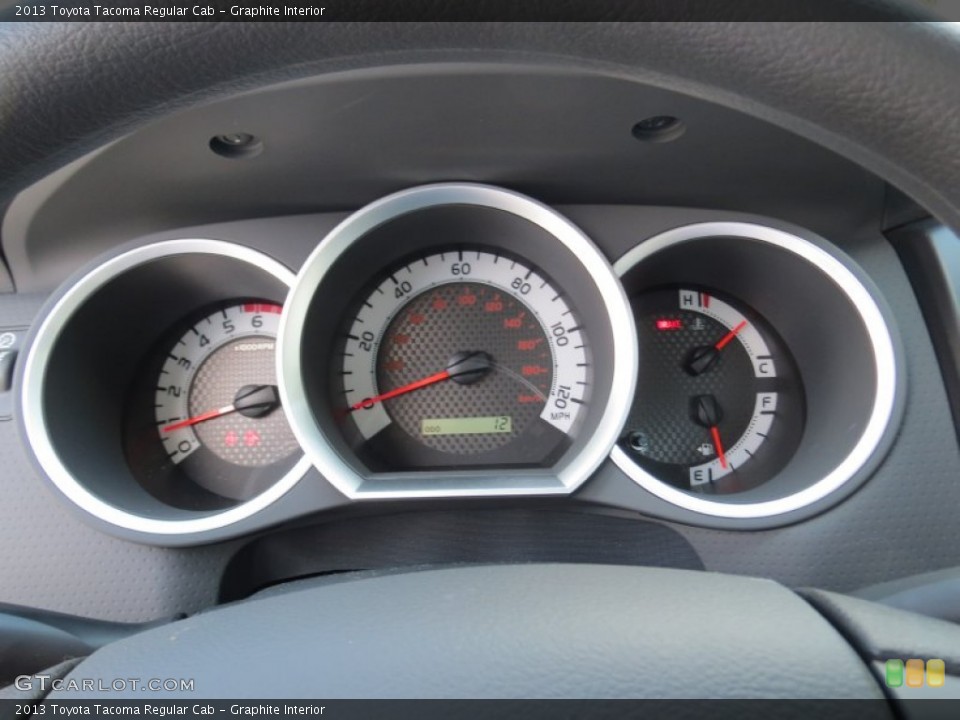 Graphite Interior Gauges for the 2013 Toyota Tacoma Regular Cab #71188099