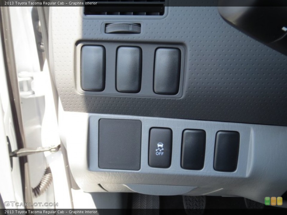 Graphite Interior Controls for the 2013 Toyota Tacoma Regular Cab #71188105