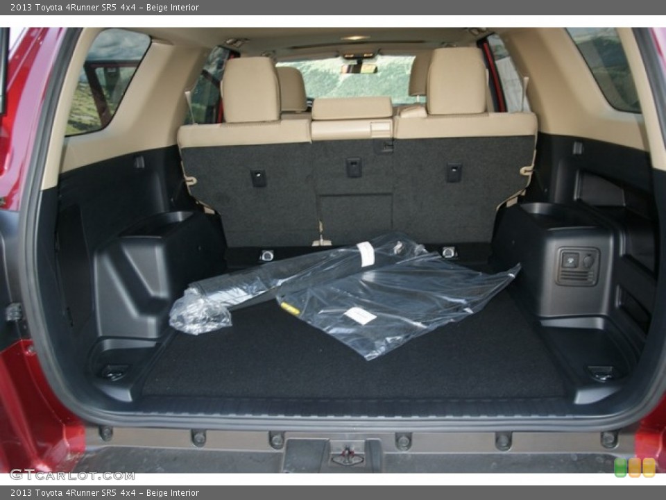 Beige Interior Trunk for the 2013 Toyota 4Runner SR5 4x4 #71188336