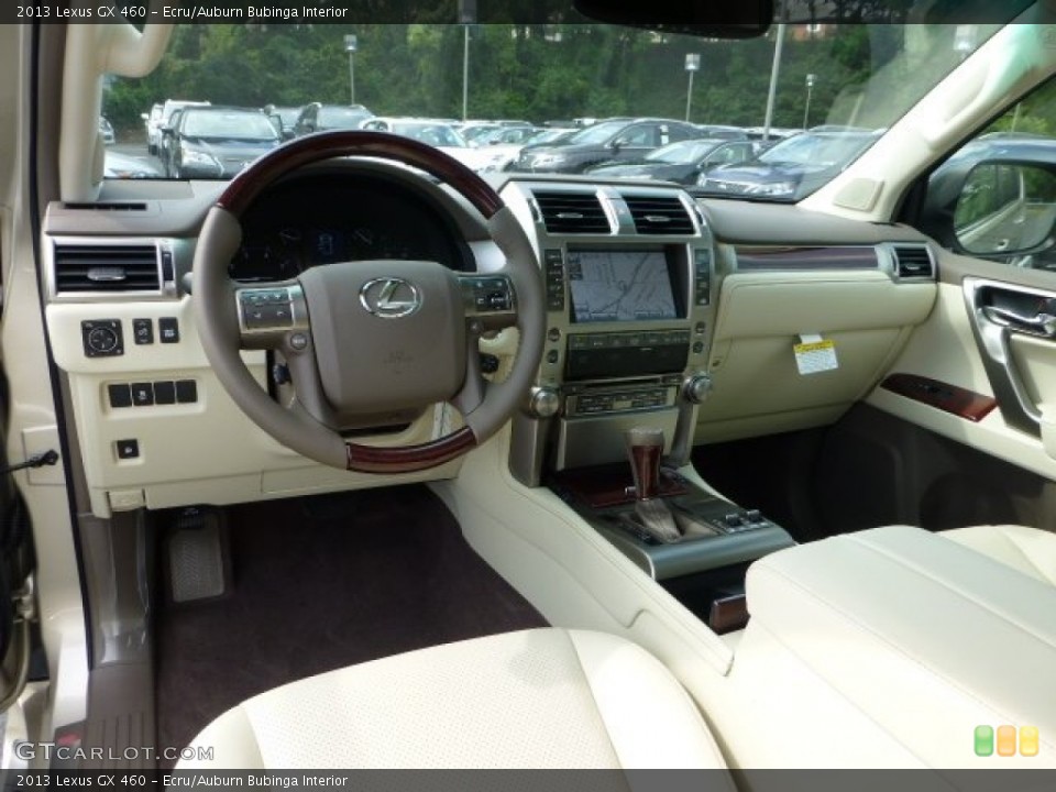 Ecru/Auburn Bubinga Interior Prime Interior for the 2013 Lexus GX 460 #71191387