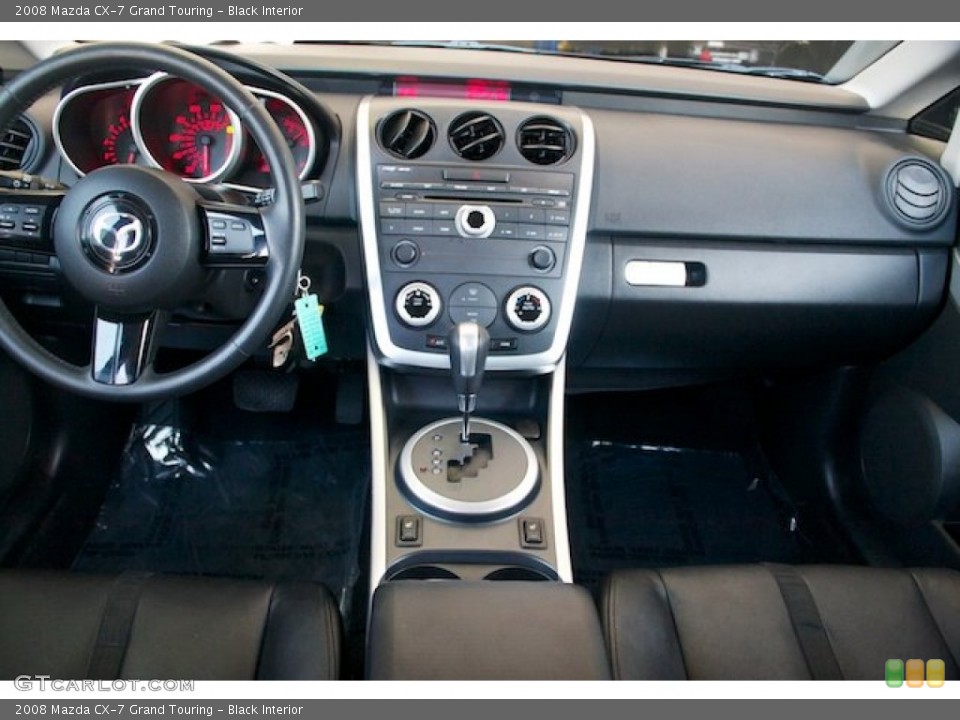 Black Interior Dashboard for the 2008 Mazda CX-7 Grand Touring #71191531
