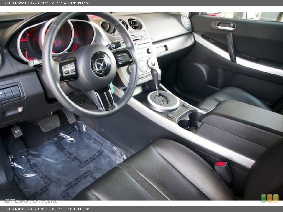 Black Interior Prime Interior for the 2008 Mazda CX-7 Grand Touring #71191555