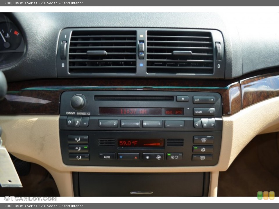Sand Interior Controls for the 2000 BMW 3 Series 323i Sedan #71192392