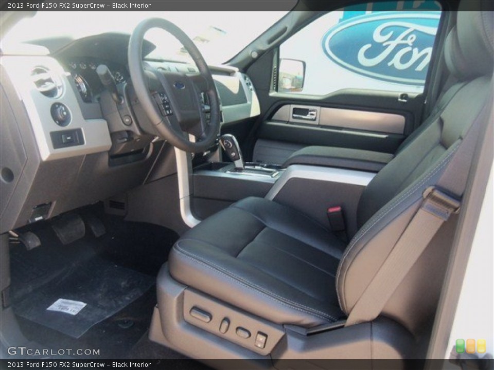 Black Interior Photo for the 2013 Ford F150 FX2 SuperCrew #71198818
