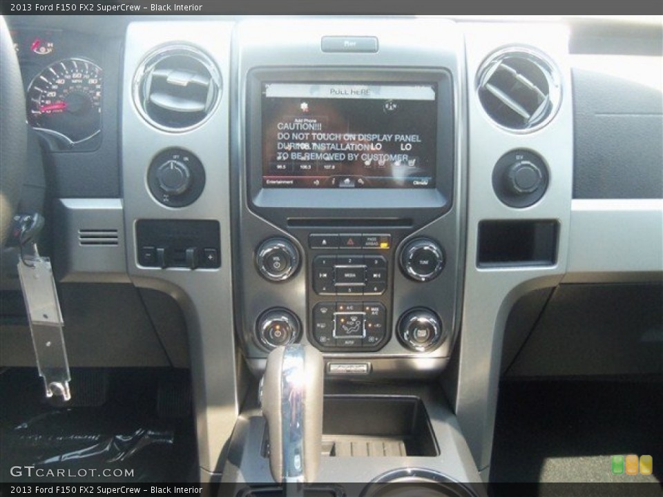 Black Interior Controls for the 2013 Ford F150 FX2 SuperCrew #71198887