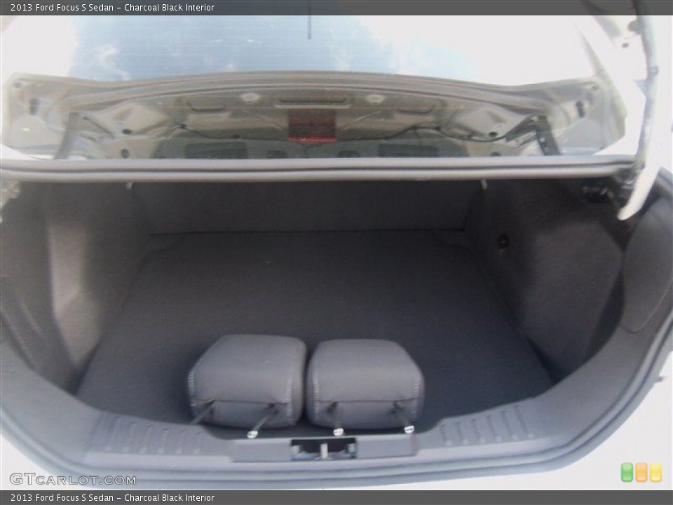 Charcoal Black Interior Trunk for the 2013 Ford Focus S Sedan #71199055