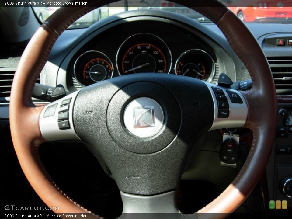 Morocco Brown Interior Steering Wheel for the 2009 Saturn Aura XR #71201296