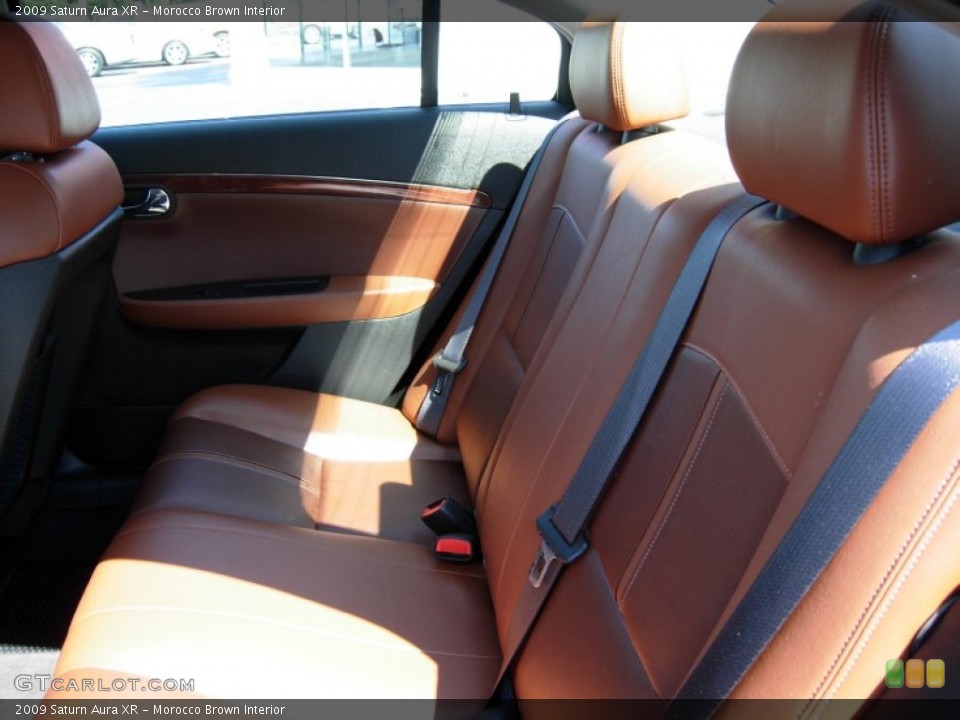 Morocco Brown Interior Rear Seat for the 2009 Saturn Aura XR #71201355