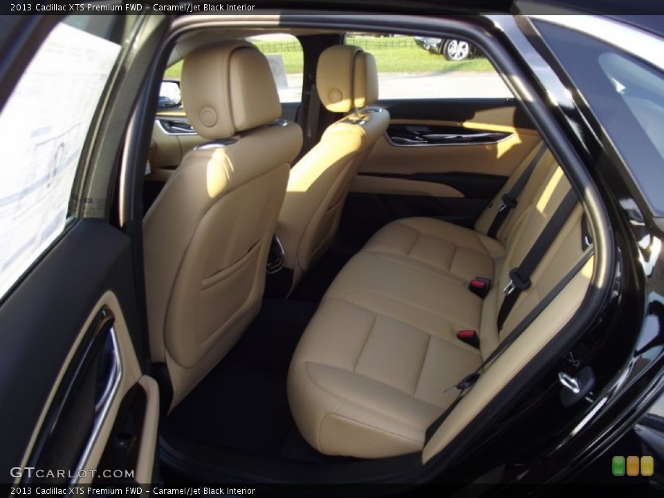 Caramel/Jet Black Interior Rear Seat for the 2013 Cadillac XTS Premium FWD #71202781