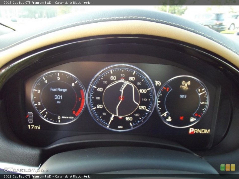 Caramel/Jet Black Interior Gauges for the 2013 Cadillac XTS Premium FWD #71202793