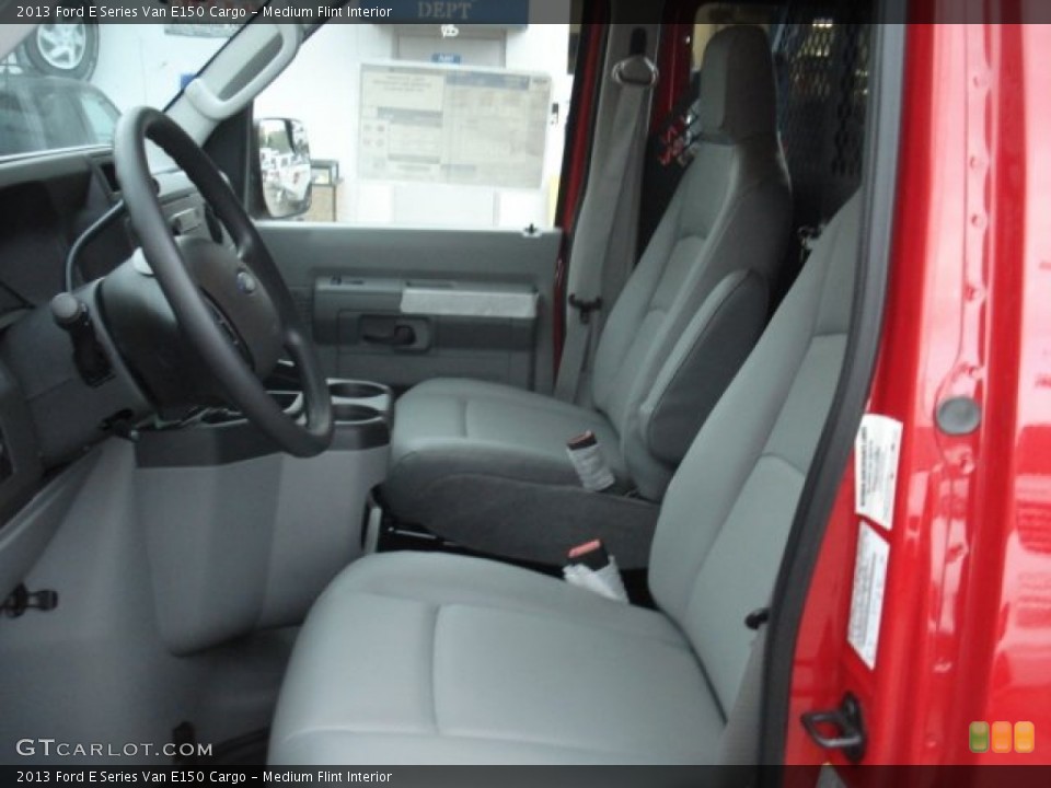 Medium Flint Interior Photo for the 2013 Ford E Series Van E150 Cargo #71203960
