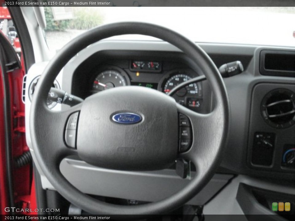 Medium Flint Interior Steering Wheel for the 2013 Ford E Series Van E150 Cargo #71204017