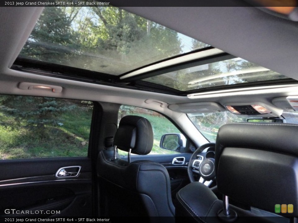 SRT Black Interior Sunroof for the 2013 Jeep Grand Cherokee SRT8 4x4 #71204875