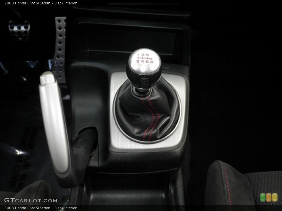 Black Interior Transmission for the 2008 Honda Civic Si Sedan #71208259