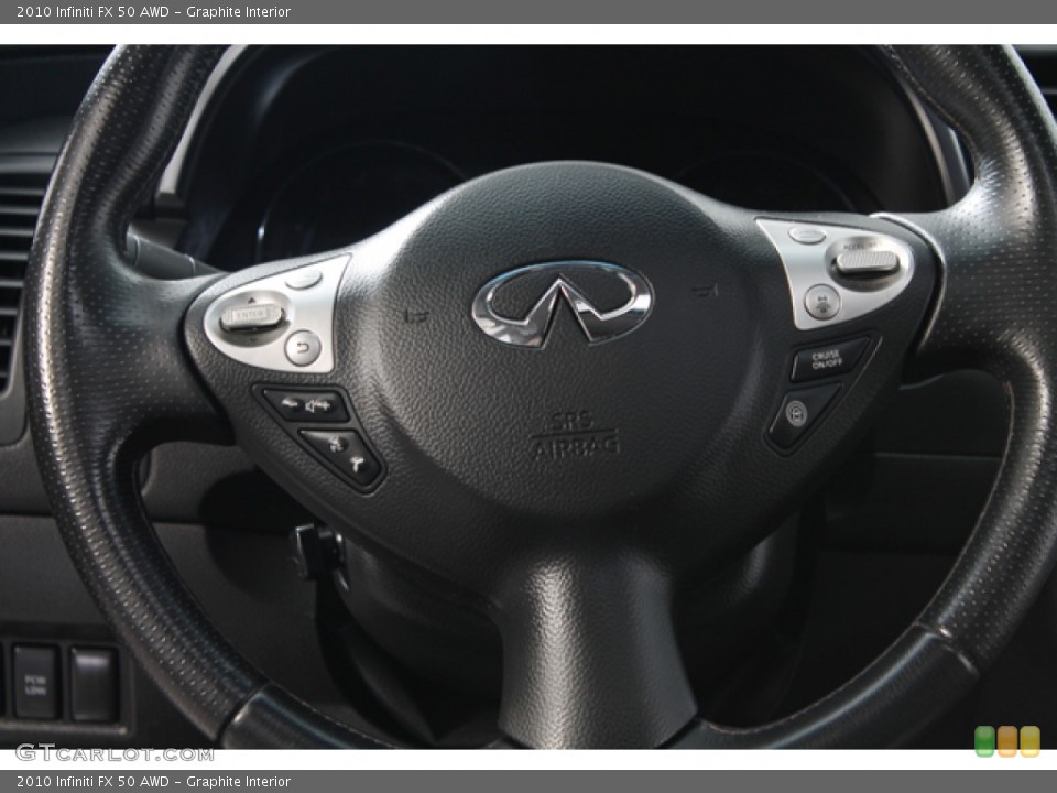 Graphite Interior Steering Wheel for the 2010 Infiniti FX 50 AWD #71214385